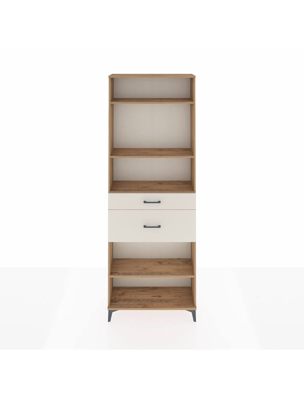 Arges Dolap 4 Raflı 2 Çekmeceli 88x30x243 - S33M076V7A
