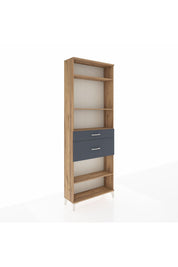 Arges Dolap 4 Raflı 2 Çekmeceli 88x30x243 - S33M076V8A