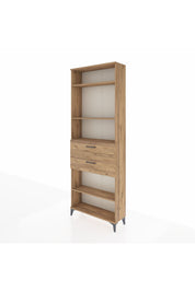 Arges Dolap 4 Raflı 2 Çekmeceli 88x30x243 - S33M076V9A
