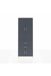 Arges Dolap 5 Raflı 2 Çekmeceli 4 Kapaklı 88x30x243 - S33M077V2A