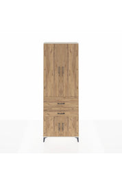 Arges Dolap 5 Raflı 2 Çekmeceli 4 Kapaklı 88x30x243 - S33M077V3A