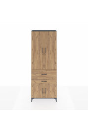 Arges Dolap 5 Raflı 2 Çekmeceli 4 Kapaklı 88x30x243 - S33M077V6A
