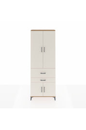 Arges Dolap 5 Raflı 2 Çekmeceli 4 Kapaklı 88x30x243 - S33M077V7A