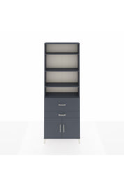 Arges Dolap 5 Raflı 2 Çekmeceli 2 Kapaklı 88x30x243 - S33M078V5A