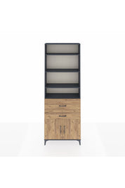 Arges Dolap 5 Raflı 2 Çekmeceli 2 Kapaklı 88x30x243 - S33M078V6A