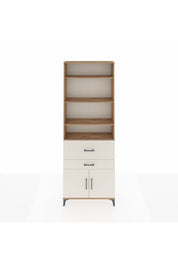 Arges Dolap 5 Raflı 2 Çekmeceli 2 Kapaklı 88x30x243 - S33M078V7A