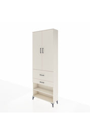 Arges Dolap 5 Raflı 2 Çekmeceli 2 Kapaklı 88x30x243 - S33M079V1A