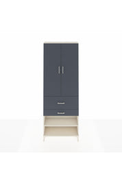 Arges Dolap 5 Raflı 2 Çekmeceli 2 Kapaklı 88x30x243 - S33M079V2A