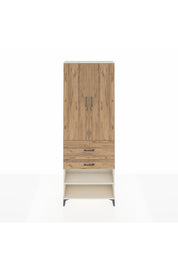 Arges Dolap 5 Raflı 2 Çekmeceli 2 Kapaklı 88x30x243 - S33M079V3A