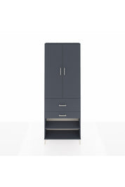 Arges Dolap 5 Raflı 2 Çekmeceli 2 Kapaklı 88x30x243 - S33M079V5A