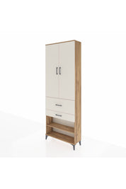 Arges Dolap 5 Raflı 2 Çekmeceli 2 Kapaklı 88x30x243 - S33M079V7A