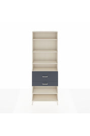 Arges Dolap 5 Raflı 2 Çekmeceli 88x30x243 - S33M080V2A