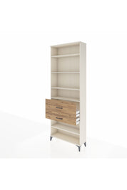 Arges Dolap 5 Raflı 2 Çekmeceli 88x30x243 - S33M080V3A