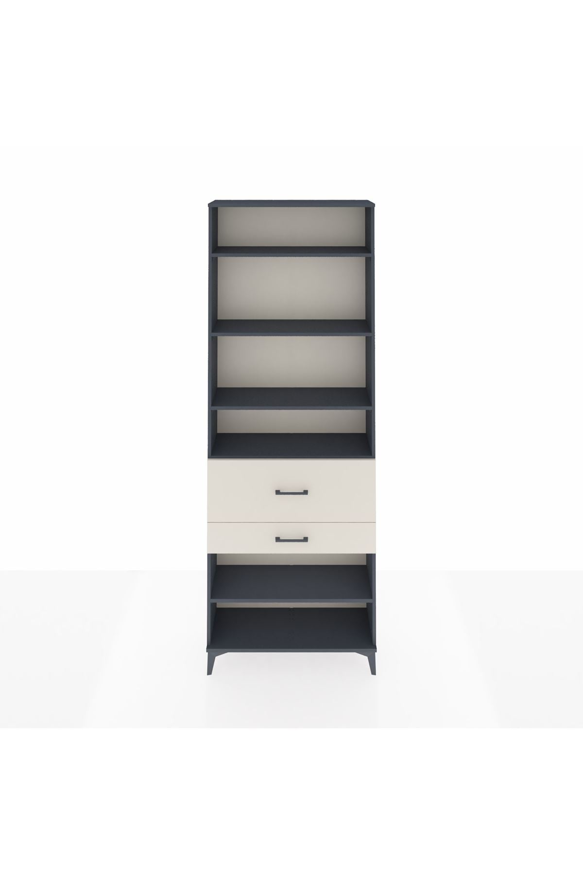 Arges Dolap 5 Raflı 2 Çekmeceli 88x30x243 - S33M080V4A
