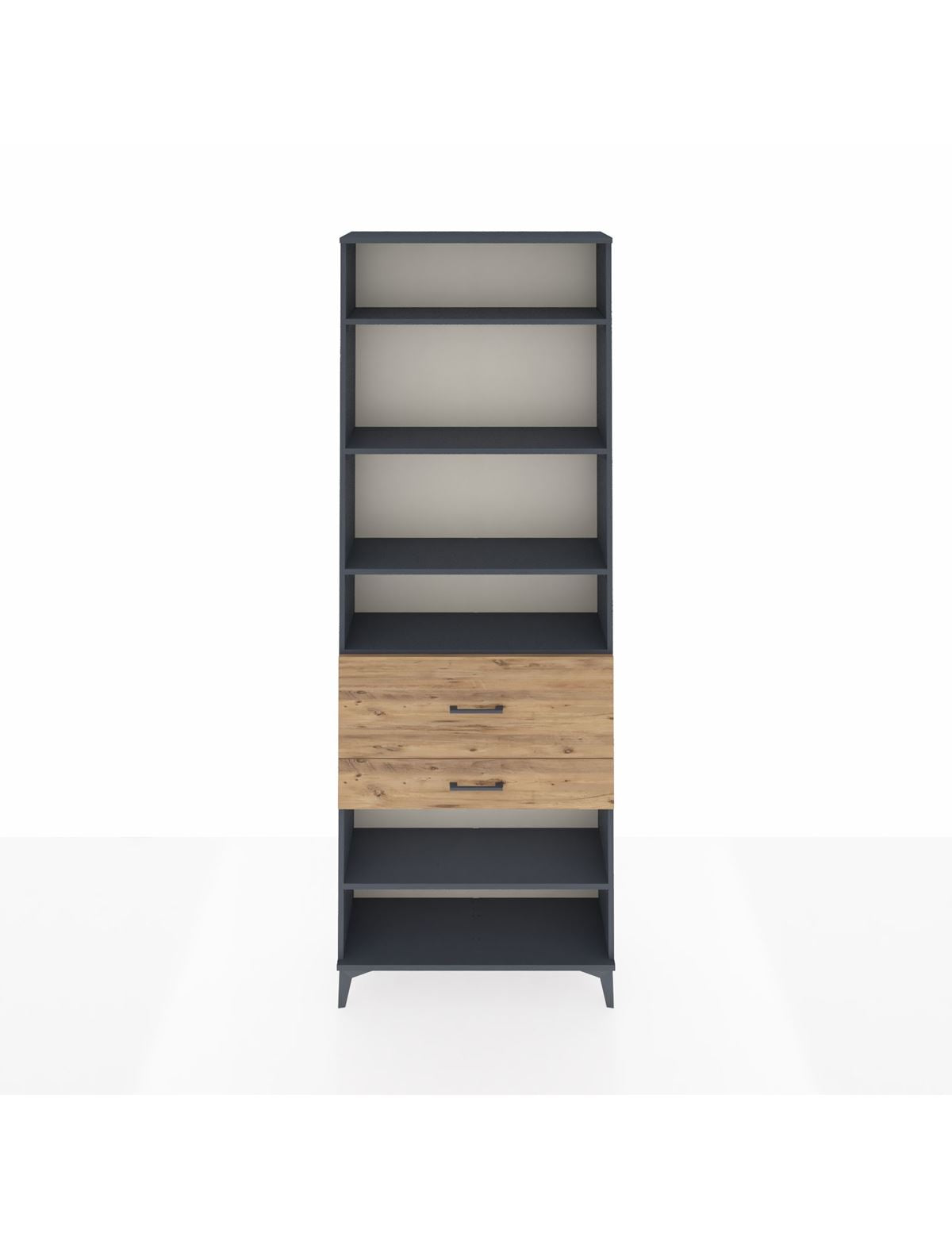 Arges Dolap 5 Raflı 2 Çekmeceli 88x30x243 - S33M080V6A
