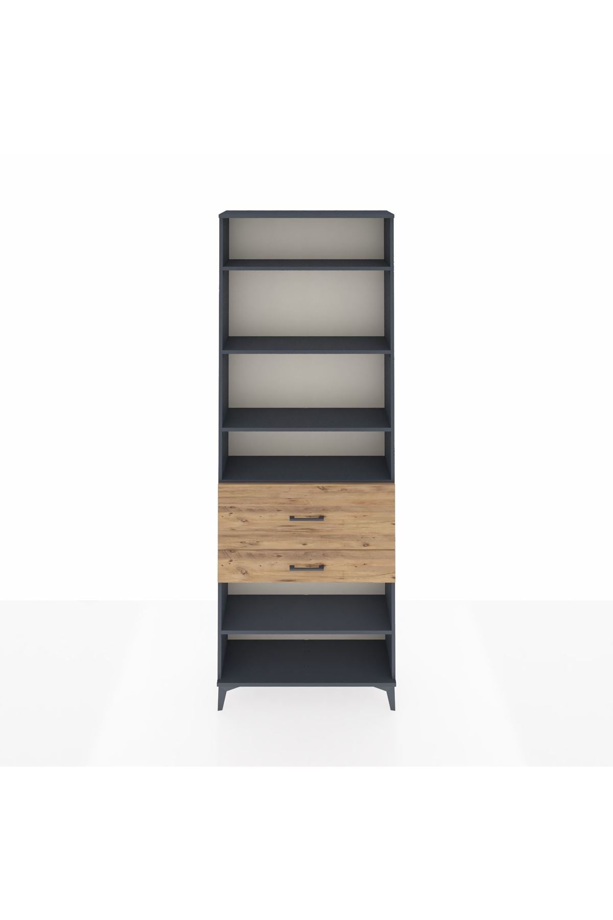 Arges Dolap 5 Raflı 2 Çekmeceli 88x30x243 - S33M080V6A