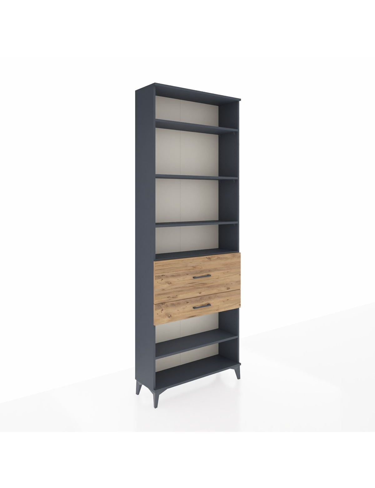 Arges Dolap 5 Raflı 2 Çekmeceli 88x30x243 - S33M080V6A