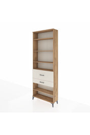 Arges Dolap 5 Raflı 2 Çekmeceli 88x30x243 - S33M080V7A