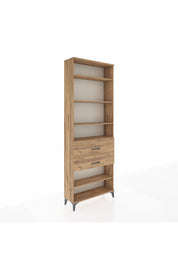Arges Dolap 5 Raflı 2 Çekmeceli 88x30x243 - S33M080V9A