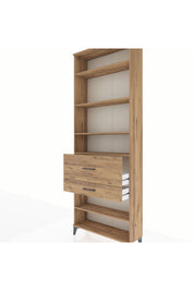 Arges Dolap 5 Raflı 2 Çekmeceli 88x30x243 - S33M080V9A