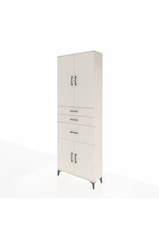 Arges Dolap 4 Raflı 3 Çekmeceli 4 Kapaklı 88x30x243 - S33M081V1A