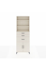 Arges Dolap 4 Raflı 3 Çekmeceli 2 Kapaklı 88x30x243 - S33M082V1A