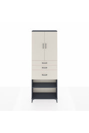 Arges Dolap 4 Raflı 3 Çekmeceli 2 Kapaklı 88x30x243 - S33M083V4A