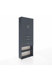 Arges Dolap 4 Raflı 3 Çekmeceli 2 Kapaklı 88x30x243 - S33M083V5A