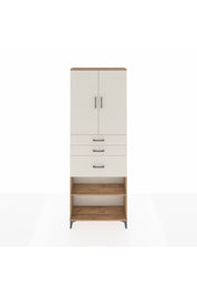 Arges Dolap 4 Raflı 3 Çekmeceli 2 Kapaklı 88x30x243 - S33M083V7A