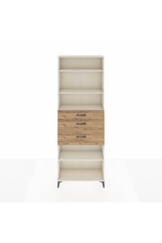 Arges Dolap 4 Raflı 3 Çekmeceli 88x30x243 - S33M084V3A