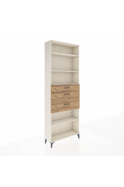 Arges Dolap 4 Raflı 3 Çekmeceli 88x30x243 - S33M084V3A