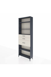 Arges Dolap 4 Raflı 3 Çekmeceli 88x30x243 - S33M084V4A