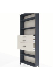 Arges Dolap 4 Raflı 3 Çekmeceli 88x30x243 - S33M084V4A