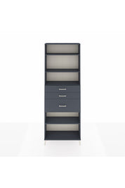 Arges Dolap 4 Raflı 3 Çekmeceli 88x30x243 - S33M084V5A