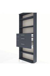 Arges Dolap 4 Raflı 3 Çekmeceli 88x30x243 - S33M084V5A