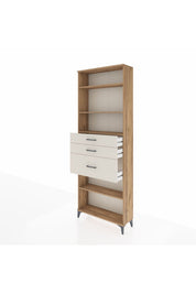 Arges Dolap 4 Raflı 3 Çekmeceli 88x30x243 - S33M084V7A