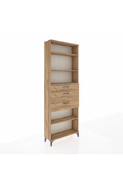 Arges Dolap 4 Raflı 3 Çekmeceli 88x30x243 - S33M084V9A
