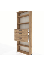 Arges Dolap 4 Raflı 3 Çekmeceli 88x30x243 - S33M084V9A