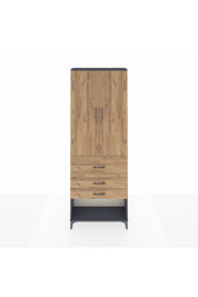 Arges Dolap 4 Raflı 3 Çekmeceli 2 Kapaklı 88x30x243 - S33M087V6A