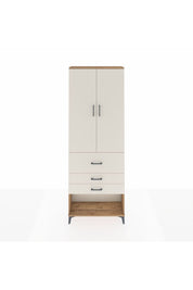 Arges Dolap 4 Raflı 3 Çekmeceli 2 Kapaklı 88x30x243 - S33M087V7A