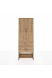 Arges Dolap 4 Raflı 3 Çekmeceli 2 Kapaklı 88x30x243 - S33M087V9A