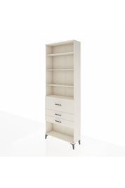 Arges Dolap 4 Raflı 3 Çekmeceli 88x30x243 - S33M088V1A