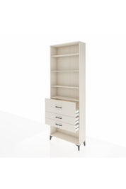 Arges Dolap 4 Raflı 3 Çekmeceli 88x30x243 - S33M088V1A