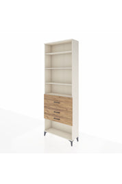 Arges Dolap 4 Raflı 3 Çekmeceli 88x30x243 - S33M088V3A