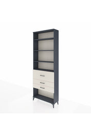 Arges Dolap 4 Raflı 3 Çekmeceli 88x30x243 - S33M088V4A