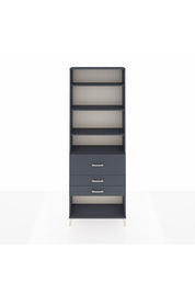 Arges Dolap 4 Raflı 3 Çekmeceli 88x30x243 - S33M088V5A