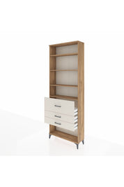 Arges Dolap 4 Raflı 3 Çekmeceli 88x30x243 - S33M088V7A