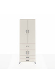 Arges Dolap 5 Raflı 3 Çekmeceli 4 Kapaklı 88x30x243 - S33M089V1A