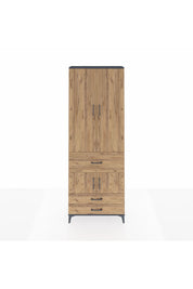 Arges Dolap 5 Raflı 3 Çekmeceli 4 Kapaklı 88x30x243 - S33M089V6A