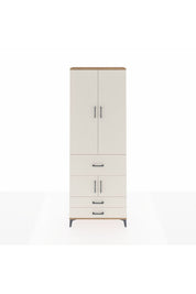 Arges Dolap 5 Raflı 3 Çekmeceli 4 Kapaklı 88x30x243 - S33M089V7A
